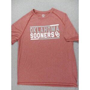 Oklahoma Sooners Rivalry Performance‎ Short Sleeve Crew Shirt (Men's XL) Red
